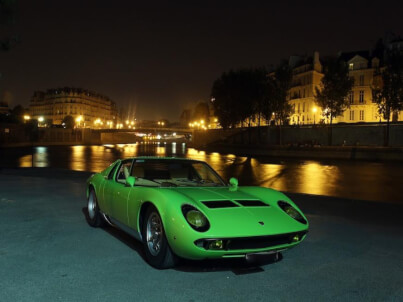 Shooting Lamborghini Miura